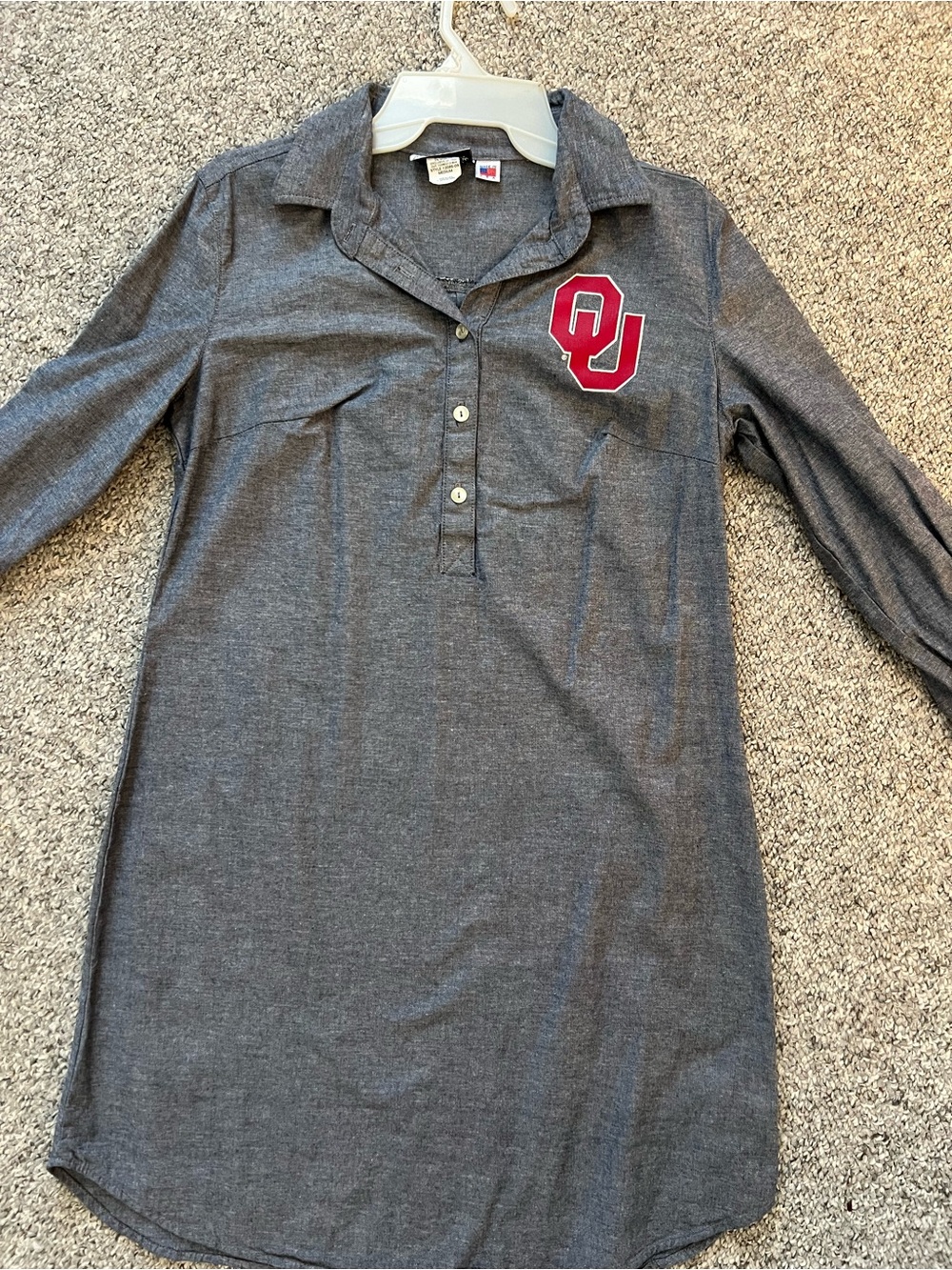 OKlahoma OU linen dress